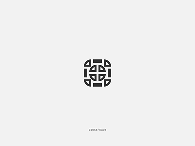 Iconography - Cross Cube branding clean icon icon design iconography illustration joyson logo minimal minimal icon minimalism shapes simple simple icon simple logo