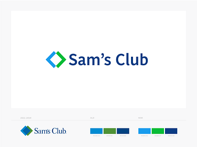 Brand | Sam's Club brand brand colors brand identity branding concept design ecommerce logo logo concept logo design logo mark logochallenge logodesign logos logotype rebrand rebranding redesign sams club update walmart