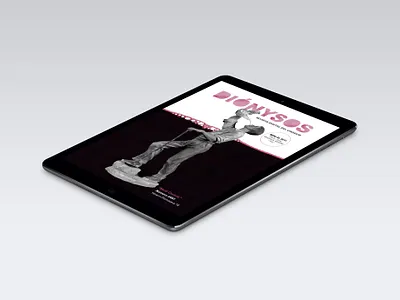 DIÓNYSOS. Digital Magazine. cava cover artwork cover design design digital digitalart dionysos dribbble ebook graphicdesign ipad magazine design museum penedes photography vilafranca wine wine bottle