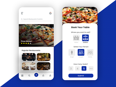 Restaurant Table Booking App app app design app development design inspiration restaurant restaurant app restaurant app design restaurant app development restaurant table booking app restaurants table booking table booking app ui uiux