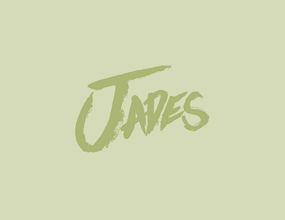 Jades - Logo band branding designer illustrator logo design logodesign logodesigner logotype typography