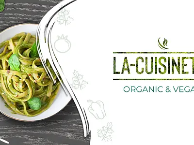 La-Cuisinette Organic & Vegan branding organic organic food vegan vegetable