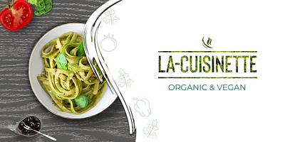 La-Cuisinette Organic & Vegan branding organic organic food vegan vegetable