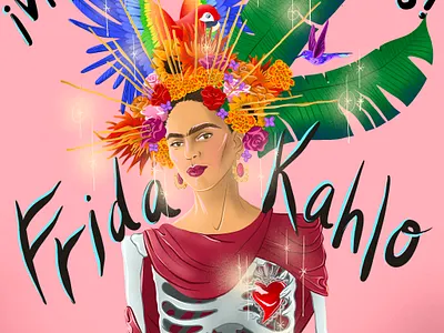 Viva Las Mujeres fridakahlo illustration women women empowerment womens history month womensday