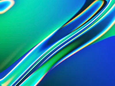 Holographic Experiment 2 abstract art colors gradient texture