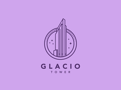 Glacio brand branding logo