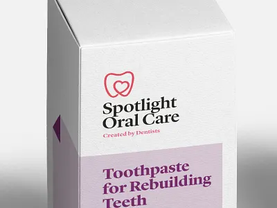 Spotlight Oral Care branding logo packaging