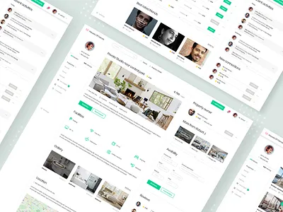 Houses of Friends - House booking platform app booking app bright dashboard dashboard app design houses mockup shot ui ux ux design webdesign
