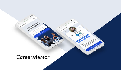 Mentoring app app branding design figma mentoring ui ux web