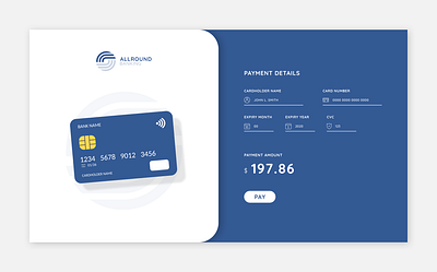 Daily UI #002 - Credit Card Checkout dailyuichallenge design ui uidesign