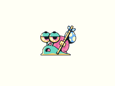 gary gary illustration illustrator nickelodeon snail spongebob square pants vector