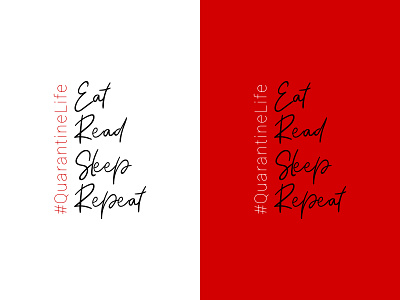 Quarantine Life corona covid19 creative design lockdown minimal quarantine typography