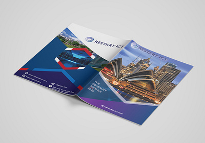 I will create an amazing company profile design brochure company profile flyer