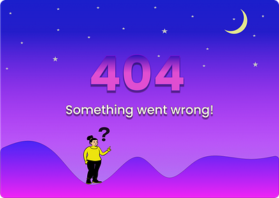 The Error Page 008 dailyui