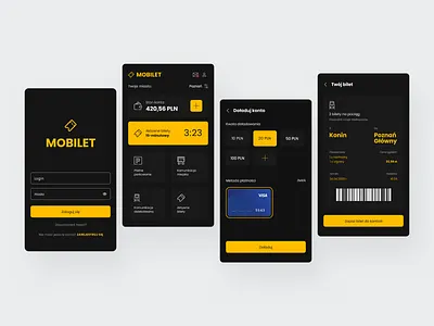 Mobilet redesign - concept design app concept design design design app designer portfolio ios mobile app mobilet sketch tickets ui uidesigner ux
