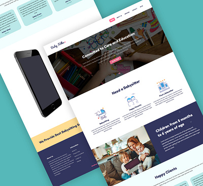 TemplateToaster Website Builder | Baby folks WP Theme baby baby folks care templatetoaster web development webdesign website builder wordpress wordpress theme