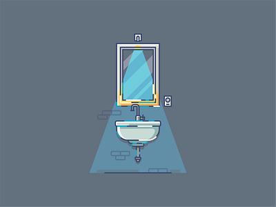 Mirror design flat flat design icon illustration illustrator minimal ui ux vector