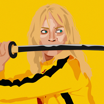 kill Bill color design illustrator photoshop