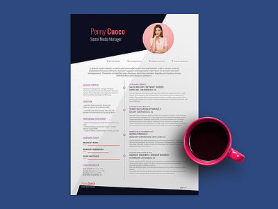 Free Social Media Manager Resume Template curriculum vitae cv cv template design free free cv template free resume template freebie freebies resume