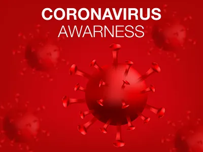 CoronaVirus Awareness Background Design background background deisgn corona corona render corona virus coronavirus cronavirus illustration virus