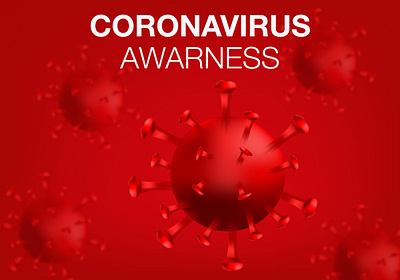 CoronaVirus Awareness Background Design background background deisgn corona corona render corona virus coronavirus cronavirus illustration virus