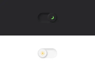 Switch Day Night Mode Neumorphic concept concept dark ui day daynight mode neumorphic neumorphism night switch switcher ui