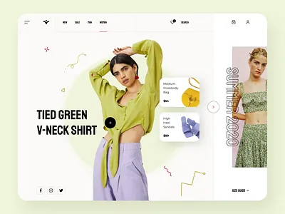 Fashion e-commerce product page interaction animation branding design eccomerce estore fashion girls homepage illustration interaction design interactive design motion product product design product page store store app ui ux web