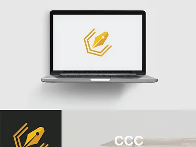CCC | ContentCommunity.Co branding community community logo community manager design graphicdesigner graphicdesigners letters logo logos pen pen and ink write on writer writers writeup