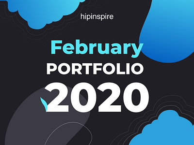 February 2020 Portfolio dark dark mode february folio folioart homepage interaction portfolio portfolio design portfolio page portfolio site site web web design web design web development web site webdesign website website design