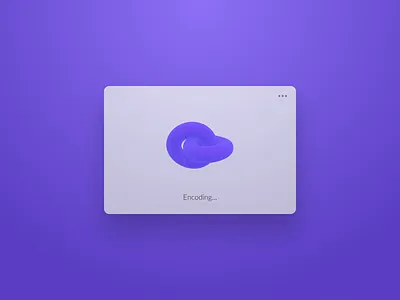 E n c o d i n g — 3d animation cinema 4d loading loop motion graphics spinner ui