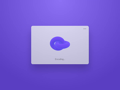 E n c o d i n g — 3d animation cinema 4d loading loop motion graphics spinner ui