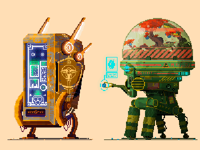 Cyberpunk Vending Machines II 8 bit animated art cyberpunk gif loop pixel retro vending vending machine