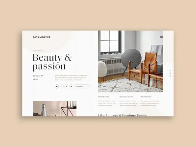 Bang & Olufsen Beoplay design editorial furniture music