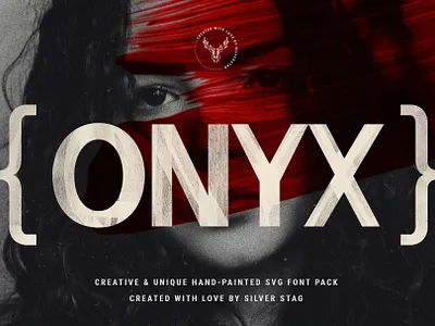 ONIX - Hand-Painted SVG Fonts branding creative market display font download fonts font font design font designer fonts graphic design graphicdesign hand painted lettering modern font svg svg font svg fonts typeface typeface design typefaces typography