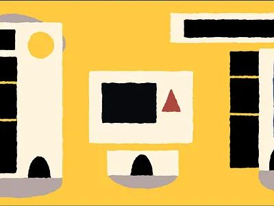 Modern Houses 2d animation animation branding design designer for hire illustraion motion design motiongraphics vector visual development