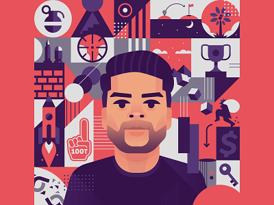 Nadeshot esport gamer gaming illustration nadeshot portrait portrait illustration