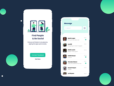 Chat UI app chat ui design illustration inspiration inspirations messenger app messenger ui typography uidesign user interface ux