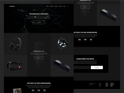 SALE OF ELECTRONIC EQUIPMENT | LANDING aftereffects apple black brutalism clean dark ui figma flat flat design iphone minimalism minimalismus photoshop sketch tech typography ui uiux ux webdesign