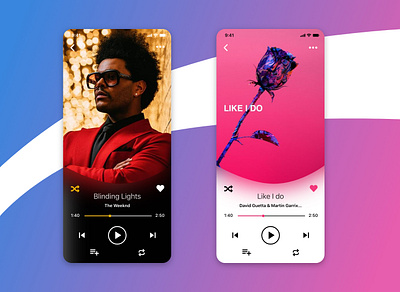 Daily UI #9: Music Player adobe adobephotoshop adobexd app dailyui dailyui 009 dailyuichallenge design graphic design graphicdesign music player music player ui ui ui design ux