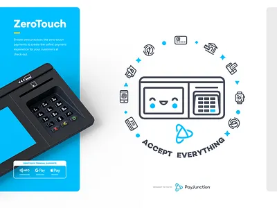 ZeroTouch Terminal app branding icon illustraion iphone logo mark shirt sketch website