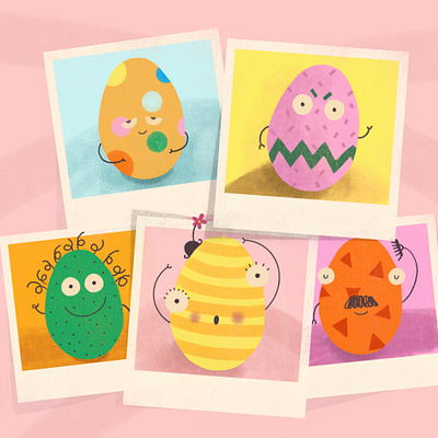 Easter egg family photos