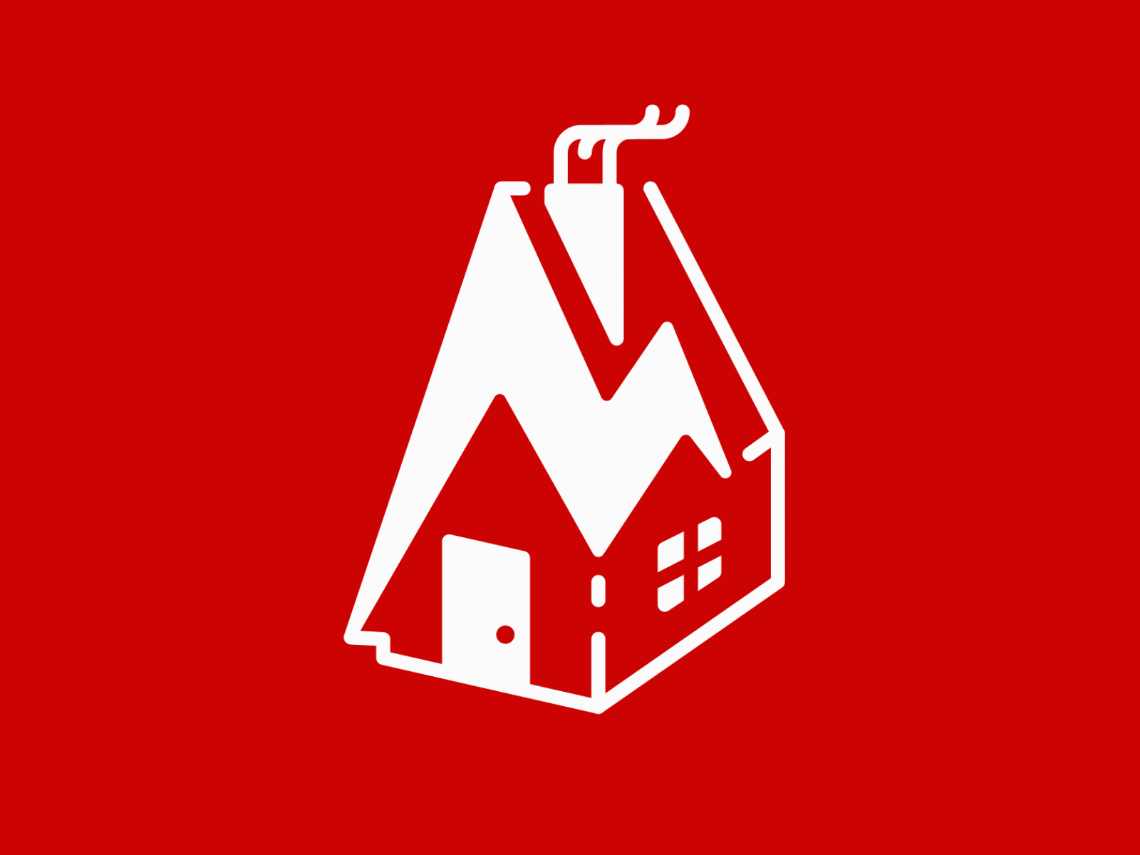 Cabin Fever #AdventureInPlace adventure animation covid19 logo marmot minimal outdoor social stayhomestaysafe