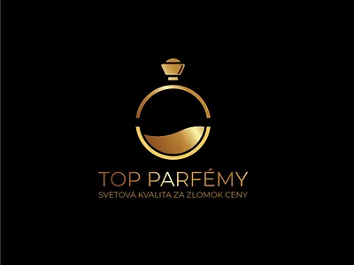 Top Parfemy logo fashion brand fragrance logodesign parfum