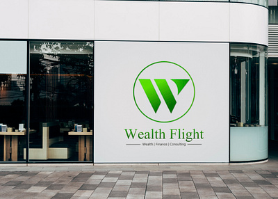 wealth logo branding graphic design illustration logo logo design moeizoddin moeizoddin kazi