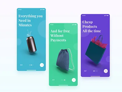 Onboarding Products - Inspiration adobe xd colors colours design figma figma design figmadesign invision studio landing page object onboarding principle sketch ui design webdesign