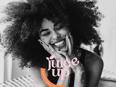 Juice Up beverage design brand branding design food and drink juice logo packaging packaging design squarespace website