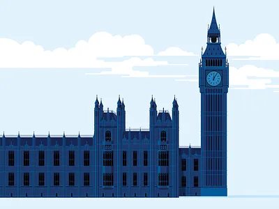 Big Ben big ben branding bus design houses of parliament illustration london marianna orsho mariannaorsho the classic tour tour tour bus tourism visual identity