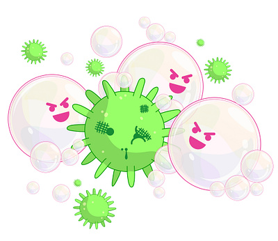 Wash Your Hands!! affinitydesigner coronavirus covid19 illustration vector washyourhands