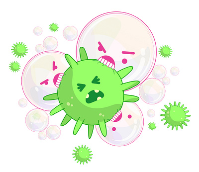 Wash Your Hands!! affinitydesigner coronavirus covid19 illustration vector washyourhands