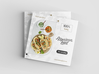 Mexican Food brochure